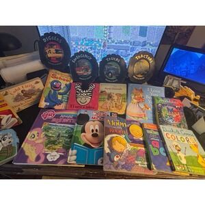 HuGE  lot of kids/children's  books Hard Case - All Different Types Trucks